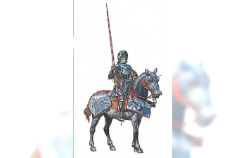 Сборная модель Фигуры FRENCH MOUNTED KNIGHTS XV CENTURY