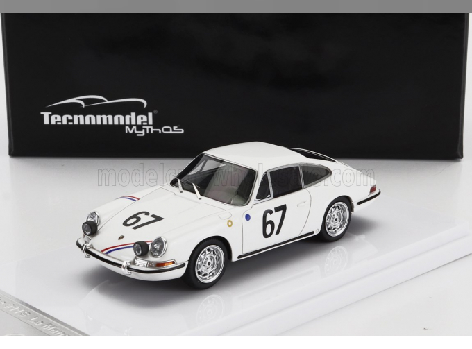 PORSCHE 901 911 S Team P.boutin №67 24h Le Mans (1967) P.boutin - P.sanson, White