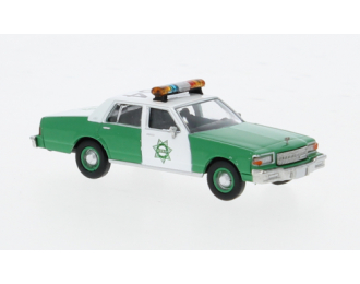 Cherolet Caprice San Diego Sheriff (1987), green / white