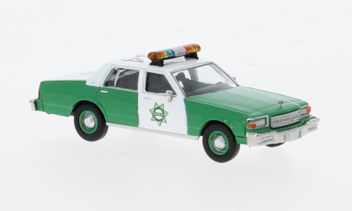 Cherolet Caprice San Diego Sheriff (1987), green / white