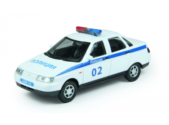 LADA 2110 Полиция, white