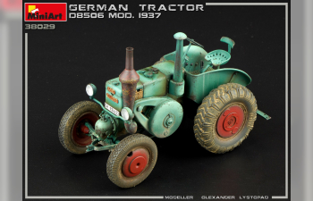 Сборная модель German Tractor D8506 Mod. 1937