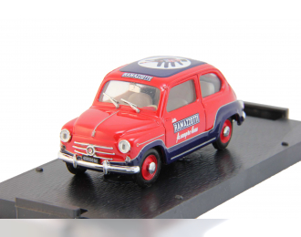 FIAT 600 Commerciale Ramazzotti (1960), red