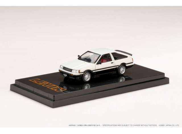 Toyota Corolla Levin AE86 3 Door GT APEX, white / black