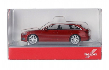 AUDI A6 Avant (2015), red