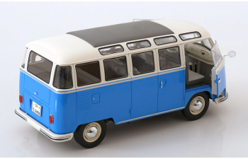 VOLKSWAGEN T1 Samba bus (1962), blue white