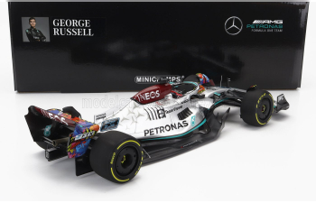 MERCEDES GP F1 W13e Team Mercedes-amg Petronas F1 №63 Miami Gp (2022) George Russel, Silver Green