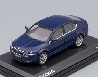 SKODA Octavia 3 2012 modrá časopis s