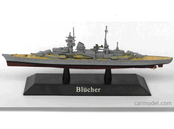 BLUCHER HEAVY CRUISER GERMANY 1937