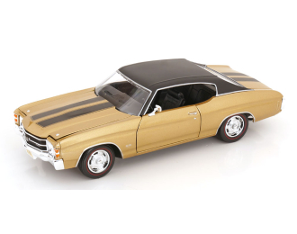 CHEVROLET Chevelle Ss 454 Coupe (1971), Gold Met Black