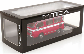 FIAT 850 Familiare Vigili Del Fuoco (1970) – Interno Brown, Red