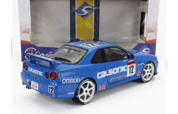 NISSAN Skyline Gt-r (r34) Streetfighter №12 Calsonic Tribute 2000, Blue