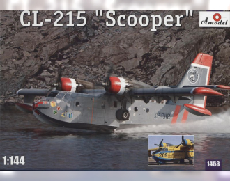 Сборная модель Канадский пожарный самолет-амфибия Canadair Cl-215 "Scooper"