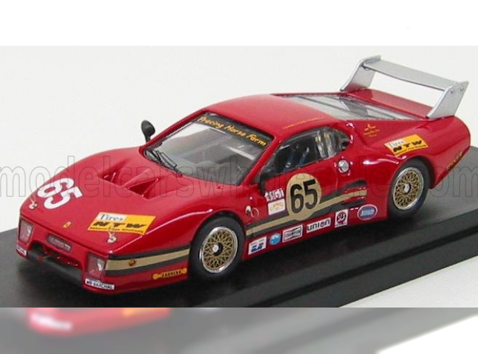 FERRARI 512bb N 65 Lm 3rd Serie Daytona 1983 Baird - Mead - Pumprlly, Red