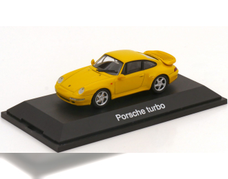 PORSCHE 911 (993) Turbo, yellow