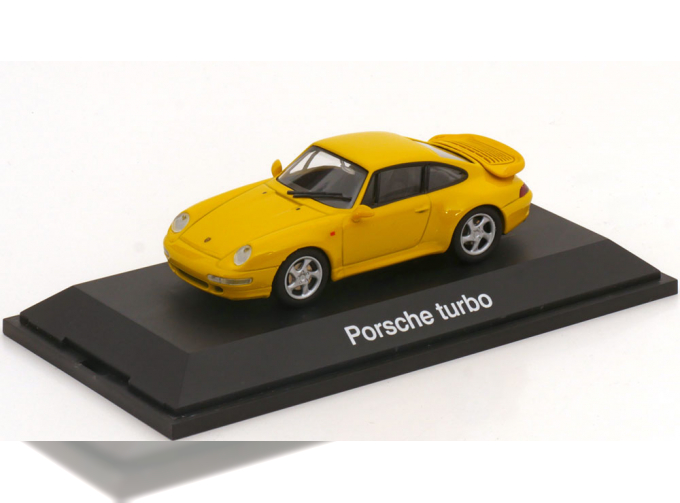 PORSCHE 911 (993) Turbo, yellow