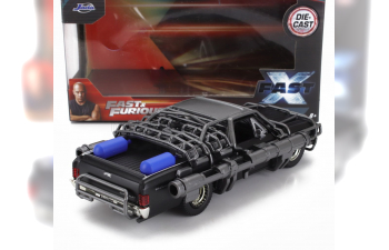 CHEVROLET El Camino Pick-up (ff10) Custom With Gun (1967) - Fast & Furious, Matt Black