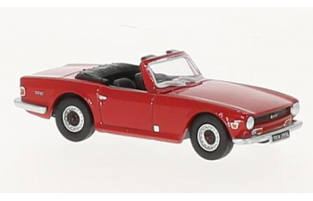 TRIUMPH TR6 (1972), red