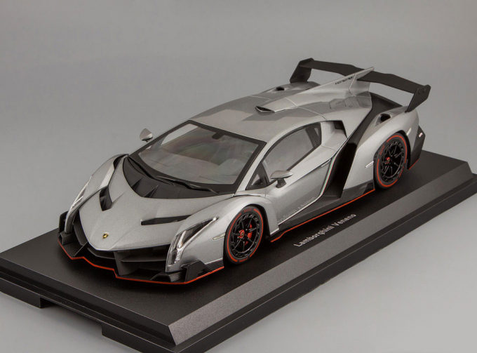 LAMBORGHINI Veneno, grey / red