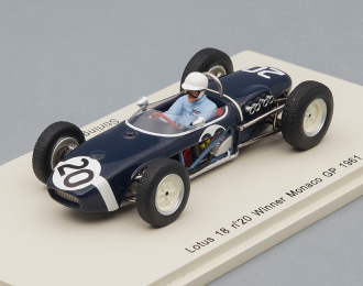 Lotus 18 #20 Winner Monaco GP 1961 Stirling Moss