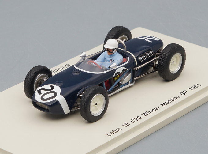 Lotus 18 #20 Winner Monaco GP 1961 Stirling Moss