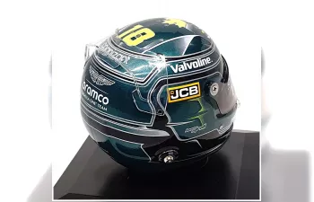 BELL HELMET Casco Helmet F1 Lance Stroll Team Aston Martin Aramco Cognizant №18 Season (2024), Green