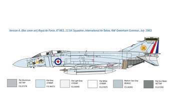 Сборная модель Самолет F-4M PHANTOM FG.1