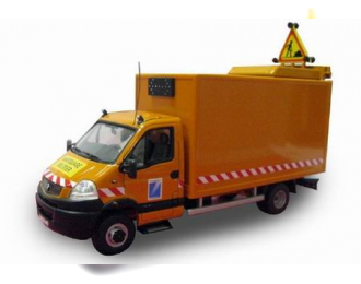 RENAULT Mascott DDE Marquage Routier 2004, orange