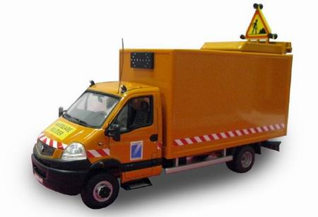 RENAULT Mascott DDE Marquage Routier 2004, orange