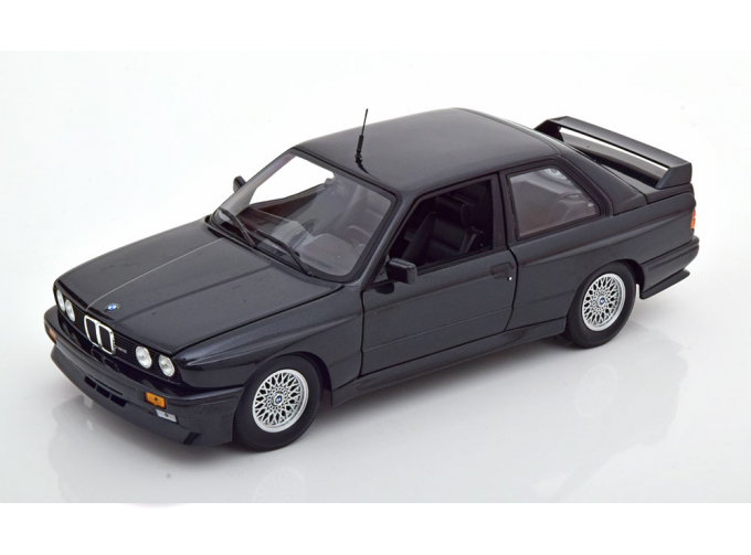 BMW M3 E30 (1987), black metallic