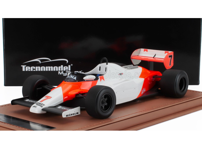 McLAREN F1 Mp4/1c №7 Winner Usa Long Beach Gp John Watson(1983) , White Red