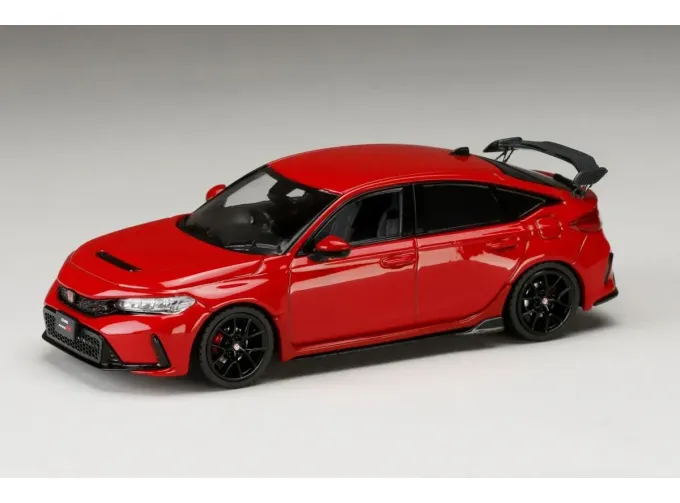 HONDA Civic type r (fl5) racing black package with genuine optional parts (2022), flame red