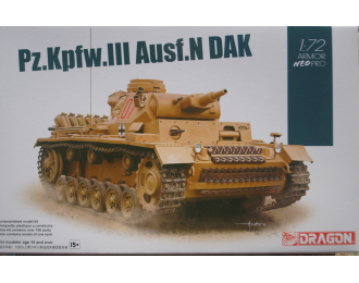 Сборная модель Pz.Kpfw.III Ausf.N DAK w/NEO TRACK