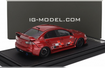 MITSUBISHI Lancer Evolution X (cz4a) (2014), Red Met