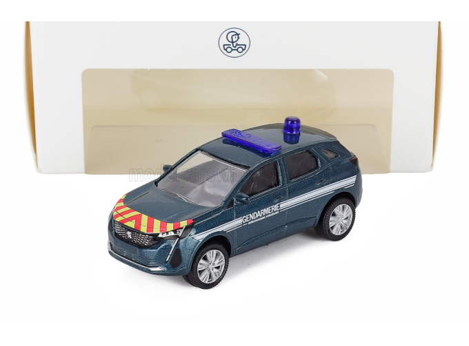 PEUGEOT 3008 Gendarmerie (2020), Light Blue