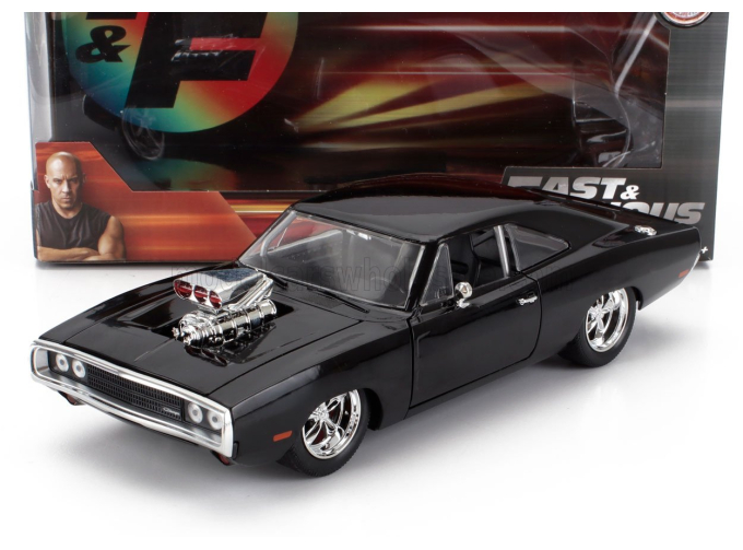 DODGE Dom's Dodge Charger R/t (1970) - Fast & Furious, Black