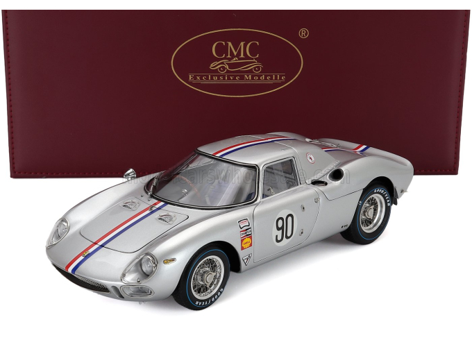 FERRARI 250lm Ch. N5909 №90 Rally Nassau Tourist (1964) Bob Grossman, Silver