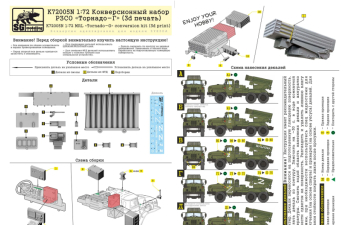 Набор для конверсии РЗСО «Торнадо-Г» (3d печать)