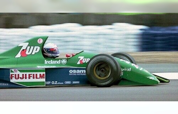 JORDAN FORD 191 - BERTRAND GACHOT - 6TH PLACE BRITISH GP 1991