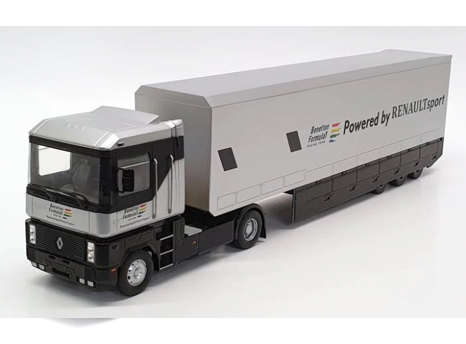 RENAULT Magnum (1995) Benetton F1 Team Transporter Truck, silver / black