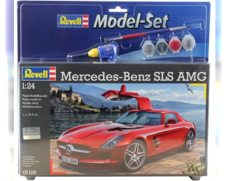 Сборная модель Автомобиль Mercedes-Benz SLS AMG (Подарочный набор)