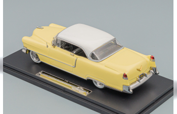 CADILLAC Coupe Deville (1955), yellow / white