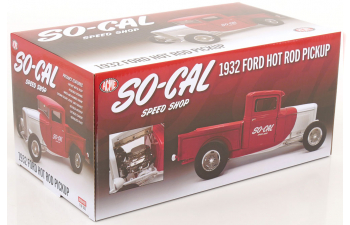 FORD Hot Rod Pick Up So-Cal Speed Shop (1932), red white