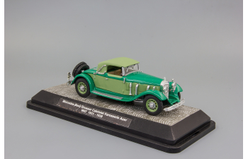 MERCEDES-BENZ Grosser Cabriolet Karrosserie Auer W07 (1931-1938) green / beige