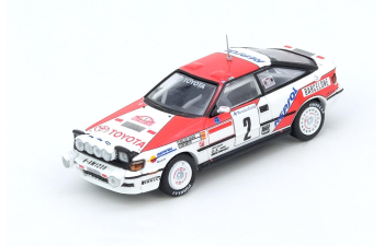 TOYOTA Celica GT-Four (ST165) №2 Winner Rally Monte Carlo C. Sainz / L. Moya (1991), white / red