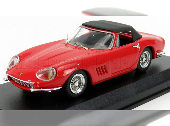 FERRARI 275 Gtb/4 Nart Spider Closed (1967), Red Black