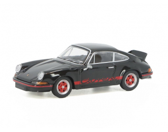 PORSCHE 911 Carrera RS 2.7, black/red