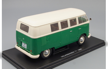 Volkswagen Trasporter Type 1 1960 зеленый с белым