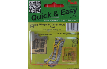 Mirage IIIC (M.-B. Mk.4) Seat