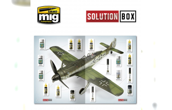 WWII LUFTWAFFE LATE FIGHTERS SOLUTION BOX / Набор для немецких истребителейконца ВМВ